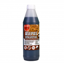"ASEPAS Spalvotas" medienos antiseptikas koncentratas 1:19, rudos spalvos, 1 L = 20 L darbinio tirpalo 