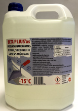 "BETA PLIUS'as" produktas betonui/skiediniui, naudojamas neigiamoje temperatūroje