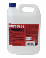 "FLAMASEPAS-2" apsaugo medieną nuo ugnies, priešgaisrinė danga medienai 